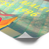 VIRTUELE REALITEITSMADNESS 1996 POSTER / ART ON WA (Hoek)