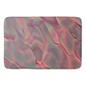 Virtuele rots in satijnstoon, perzik of levend kor badmat (Voorkant)