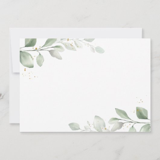 Virtuele schijf van dieren trainen op Baby shower Kaart (Achterkant)