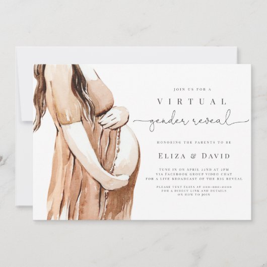  Virtuele sekse onthult de "Boho Zoom Party" Kaart (Voorkant)