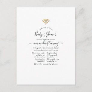 Virtuele Shower Briefkaart