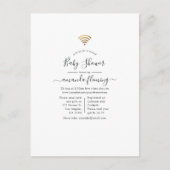 Virtuele Shower Briefkaart (Voorkant)