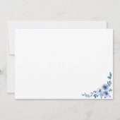 Virtuele SIP & Bekijk Welkom Baby Boy Kaart (Achterkant)