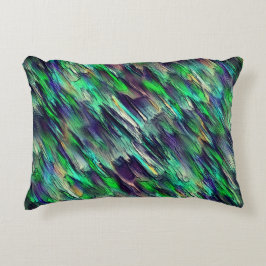 Virtuele stalactische of afbeelding lagen vernieti accent kussen