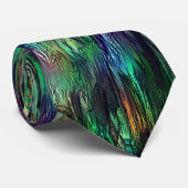 Virtuele stalactische of afbeelding lagen vernieti stropdas (Opgerold)