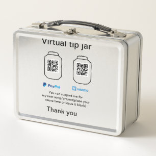 Virtuele tip per vierkante of codetonatie PayPal v