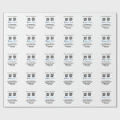 Virtuele tip per vierkante of codetonatie PayPal v Cadeaupapier (Vlak)