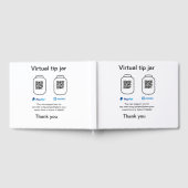 Virtuele tip per vierkante of codetonatie PayPal v Gastenboek (Volledig)