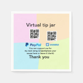 Virtuele tip per vierkante of codetonatie PayPal v Servet
