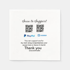 Virtuele tip per vierkante of codetonatie PayPal v Servet