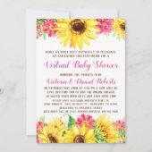 Virtuele uitnodiging voor Baby shower (Voorkant)