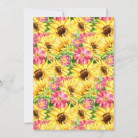 Virtuele uitnodiging voor Baby shower (Achterkant)