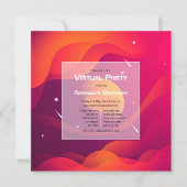 Virtuele uitnodiging voor feestdag (Voorkant)