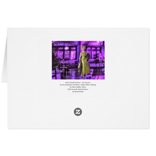 VIRTUELE VACATIE VAN VEDA= San Francisco (Achterkant Horizontaal)