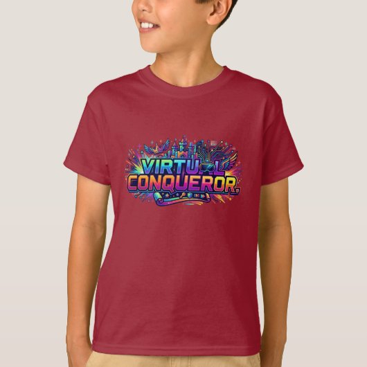 Virtuele Veroveraar T-shirt (Voorkant)