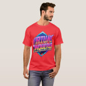 Virtuele veroveraar t-shirt (Voorkant volledig)