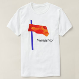 Virtuele vriendschap (友情) t-shirt