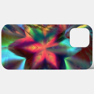 Virtuele vuil over sinaasappel met kaleidoscoop va Case-Mate iPhone case
