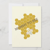 VIRTUELE Waterverf Golden Mam tot Baby shower Kaart (Achterkant)