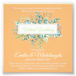 Virtuele weddenschapsvideo Chat Live Streaming nod Foto Afdruk