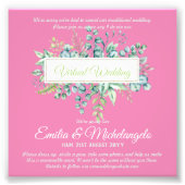 Virtuele weddenschapsvideo Chat Live Streaming nod Foto Afdruk (Voorkant)