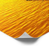 Virtuele zonneset poster (Hoek)