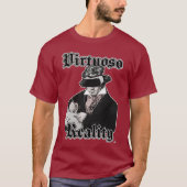 Virtuoso Reality Funny High Tech Beethoven T-shirt (Voorkant)