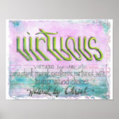 Virtuous Poster (Voorkant)