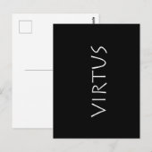Virtus Briefkaart (Voorkant / Achterkant)