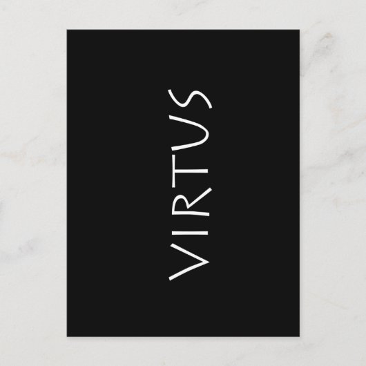 Virtus Briefkaart (Voorkant)