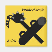 Virtute et armis SWAT Magnet (Voorkant)