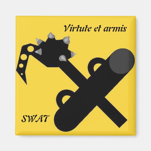 Virtute et armis SWAT Magnet (Voorkant)