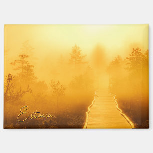 Viru Bog Golden Sunrise Magneet