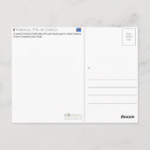 Virunga, Democratische Republiek Congo Reizen Briefkaart (Achterkant)