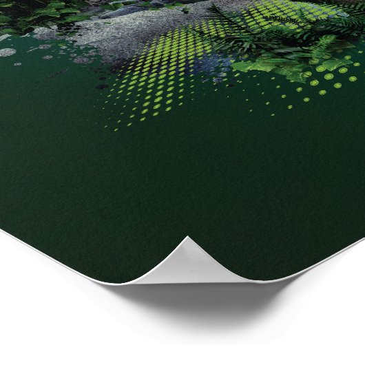 Virunga Mountain Gorilla Poster (Hoek)