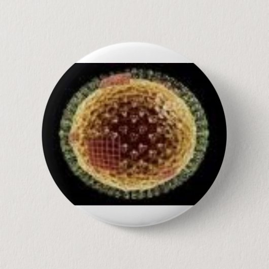 VIRUS 2009 RONDE BUTTON 5,7 CM (Voorkant)