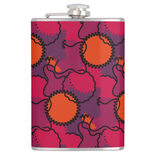 Virus Heupfles (Voorkant)