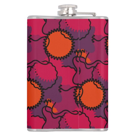 Virus Heupfles (Achterkant)