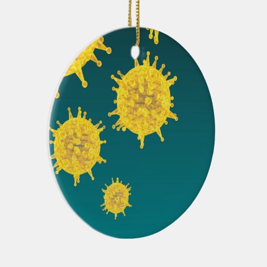 virus keramisch ornament (Rechts)