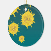 virus keramisch ornament (Links)