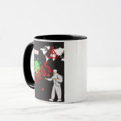 VIRUS PATRONEN COFFEE MOKKEN (Voorkant links)