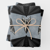 Virus-plagued Plague Doctor Inpakpapier Vel (In situ)