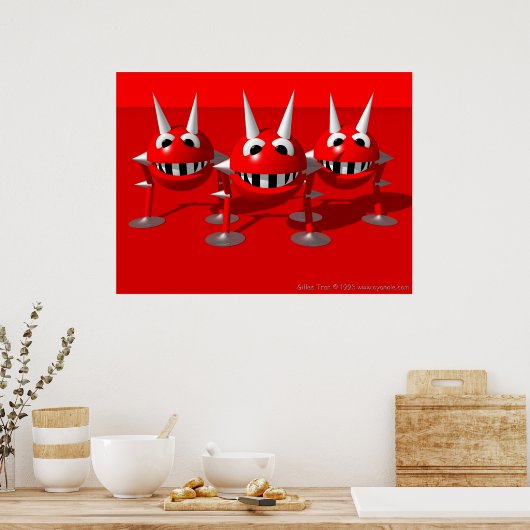 Virus! Poster (Keuken)