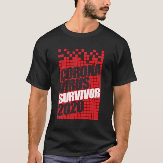 Virus Survivor 2020 T-shirt (Voorkant)