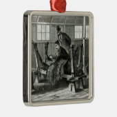 Virus uit het kalf halen metalen ornament (Rechts)