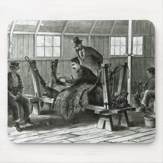 Virus uit het kalf halen muismat (Voorkant)