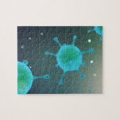 Virus vergroot legpuzzel (Horizontaal)