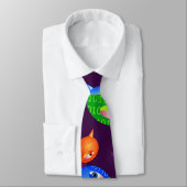 Virusachtergrond Stropdas (Gebonden)