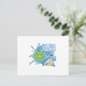 Virusdesinfectie Briefkaart (Staand voorkant)