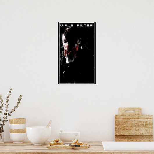 Virusfilter Poster (Keuken)